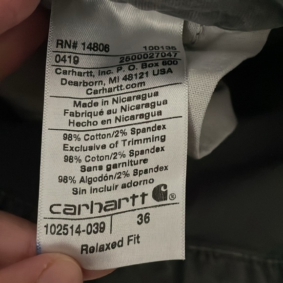 Carhartt Men’s Cargo Shorts - Picture 3 of 3